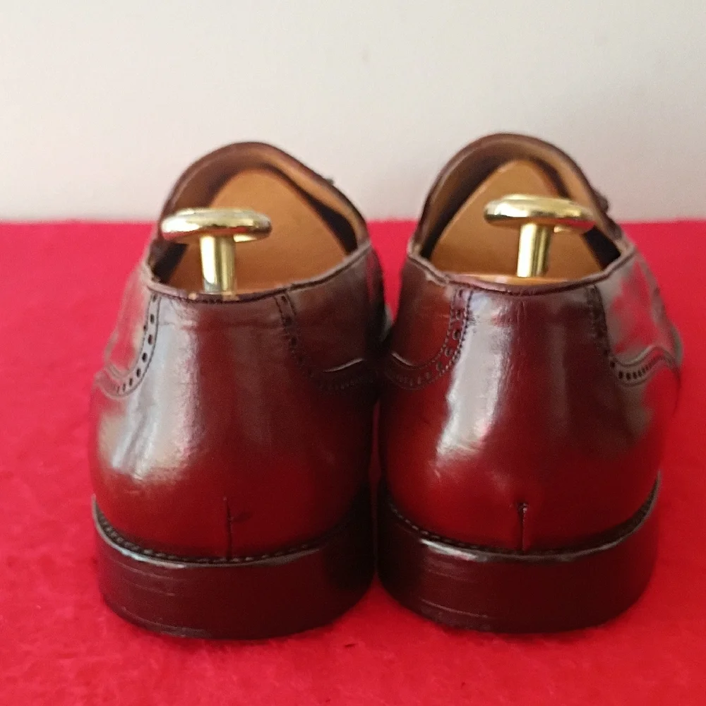 Mezlan Dark Brown Tassel Loafers - Picture 6 of 10